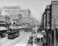 Hotel Alexandria, Los Angeles, 1906