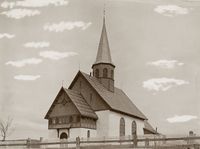 Hedenstad kirke. Foto: C. Christensen Thomhav