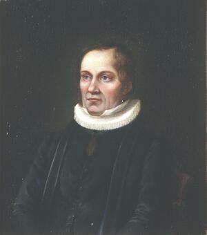 Hedevig Lund - Portrett av Laurentius Oftedal (Lars Andreas Oftedahl) - Eidsvoll 1814 - EM.01550 (cropped).jpg