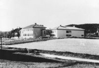 Heggedal skole i 1936.