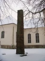 Minnestøtten over byfogd Heiberg ved Østre Fredrikstad kirke