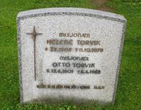 Gravminnet til misjonær Otto Torvik på Grorud kirkegård. Foto: Stig Rune Pedersen