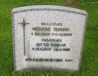 Gravminnet til misjonær Otto Torvik på Grorud kirkegård. Foto: Stig Rune Pedersen