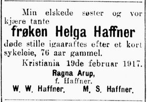 Helga Haffner dødsannonse 1917.jpg