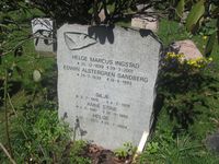 Oppdageren Helge Ingstads grav på på Ris kirkegård. Foto: Stig Rune Pedersen '