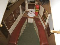 Lugaren slik han var på «Nilfisk», der er fire køyer.