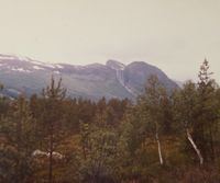 Motiv frå Hemsedal i 1971.