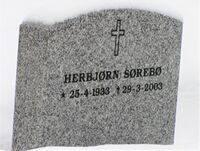 Journalisten Herbjørn Sørebø er gravlagt på Feiring kirkegård. Foto: Stig Rune Pedersen