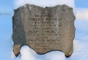 Herman Meinich Knut Ørn Meinich familiegrav Oslo.JPG