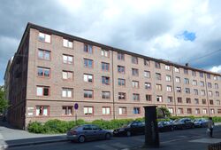 Del av A/S Sommerfrydløkken, Hertug Skules gate (1925). Foto: Jan-Tore Egge (2015).