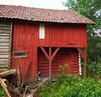 Hestestallet på Gravningen. Foto: Edvin Dyrholm (2023)