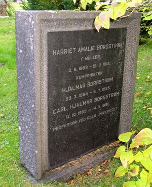 Hjalmar Borgstrøm og Carl Hjalmar Borgstrøm gravminne.jpg