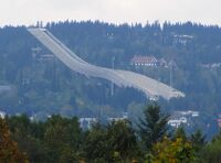 Bakken sett fra Bygdøy. Foto: Stig Rune Pedersen (2013).