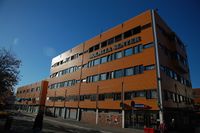 Holmlia Senter åpnet 4. desember 1982. Foto: Anne-Sophie Ofrim (2009).