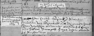 Hoorn, kirkebok lysninger og vielser 1643 jan. 3-1663 jan 6.jpg
