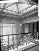 Øverste etasje. Foto: Severin Worm Petersen, Norsk teknisk museum (omkring 1900).