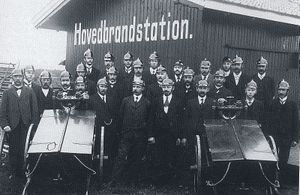 Hovedbrannstasjonen i Lillestrøm ca. 1910.jpg.jpg