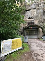 Hovedskansen har i dag fått T-banestasjon rett under seg. Foto 2023 Steinar Bunæs.