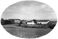 Hovinsholm i 1885, fotografert av Jacob Hoel.