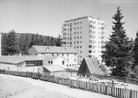 Fra Snippen boligfelt (1949-1952). Foto: Nasjonalbiblioteket (1952-1953).
