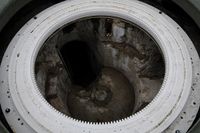 Tannkrans til 7,5 cm Cockerill tårnkanon. Foto: Tommy Gildseth (2010).