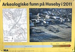Arkeologiske funn på Huseby.