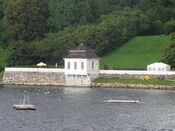 Hvervenbukta med paviljongen i 2012. Foto: Stig Rune Pedersen