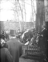 Ronald Fangen taler under Ibsen-jubileet i 1928. Foto: Nasjonalbiblioteket