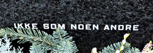 Ikke som noen andre gravskrift Teigen.JPG