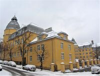 Ila skole var ved åpningen i 1916 byens største, arkitekt Bredo H. Berntsen. Foto: Stig Rune Pedersen (2012)