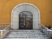 Inngangsparti, Iladalen kirke. Foto: Stig Rune Pedersen