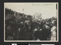 Innvielsen av Eydehavn 12. juli 1913. Foto: Magnus Løvfold.