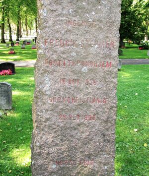 Ingeniør Fredrik Størmer gravminne Oslo.jpg