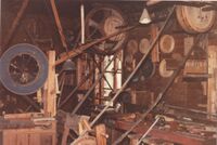 Maskineriet i riveverkstedet