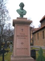 Statsråd Jørgen Herman Vogt er gravlagt på Gamle Aker kirkegård. Foto: Dag Trygsland Hoelseth