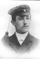 Hans Jørgen Knardahl som student. Foto: Ukjent