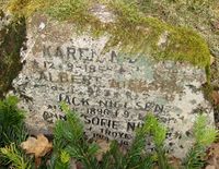 Ingeniøren Jack Nielsen, kanskje best kjent som tennisspiller, er gravlagt på Ris kirkegård. Foto: Stig Rune Pedersen