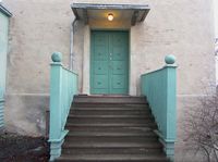 Jarlsborgveien 14, inngangsparti til Munchs atelier. Foto: Stig Rune Pedersen