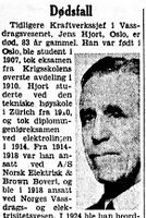 245. Jens Hjort Aftenposten 1973 Oslo.JPG