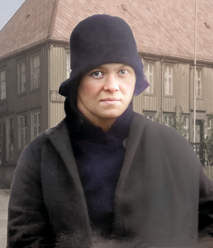 Jensine Jensen, f. Strømnes - 1928 (ca).png