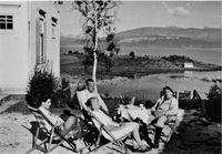 Sommer i Nordvika på 1940-tallet