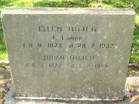 Forfatteren Johan Bojer er gravlagt på Asker kirkegård. Foto: Stig Rune Pedersen