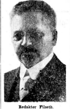 Johan Filseth Aftenposten faksimile 1927.JPG