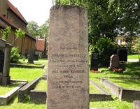 Komponist Johannes Haarklous gravminne på Gamle Aker kirkegård. Foto: Stig Rune Pedersen