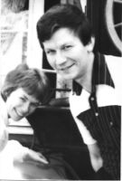 Jorunn og Gunnar Moen Salberg, eigarar frå 1974. Privat foto.