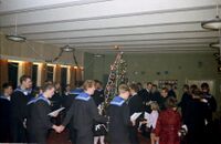 Gang rundt juletreet