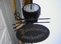 Motiv fra Julenissens postkontor i Drøbak. Foto: Stig Rune Pedersen