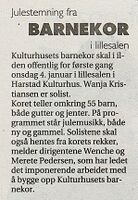 Harstad Tidende 29. november 1996.