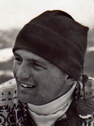 Julius Dworacek i skibakken.