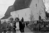 Jenny, Kåres søster ble konfirmert i Trondenes kirke